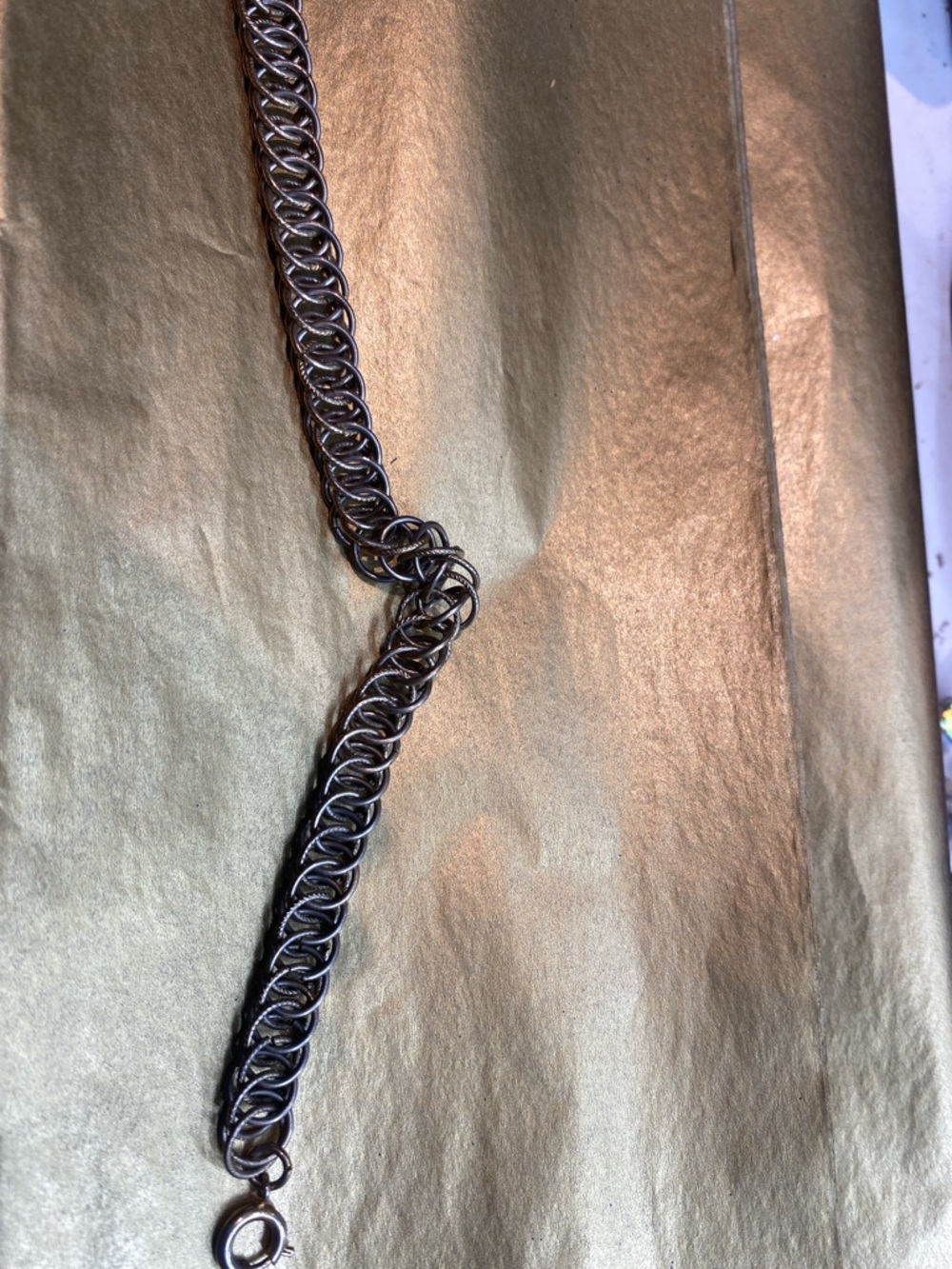 Vintage Link Chain Bracelet - Stainless Steel